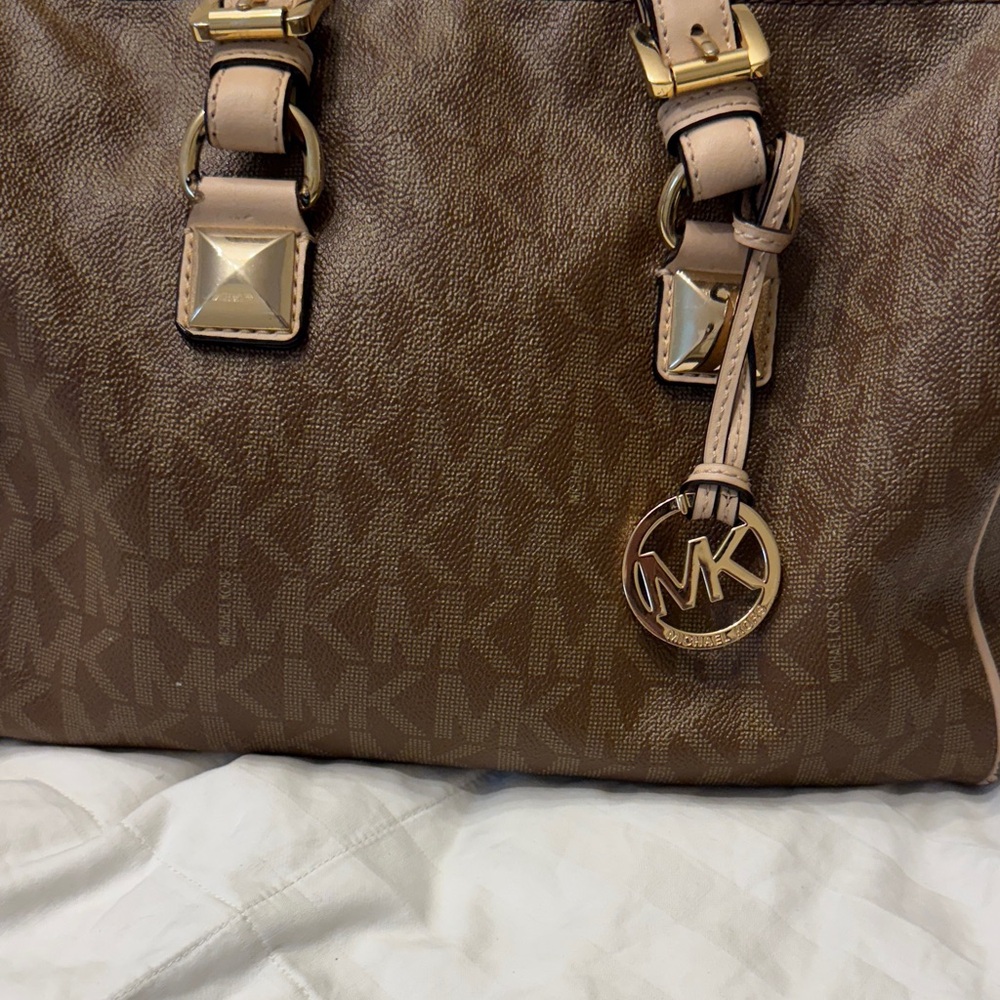 Michael Kors Brown Monogram Bag